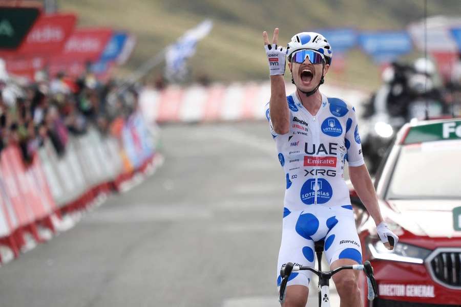 Jay Vine wygrał 10. etap Vuelta a Espana, Jonas Vingegaard nowym liderem