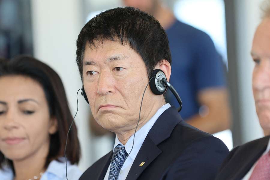 International Gymnastic Federation (FIG) President, Morinari Watanabe 