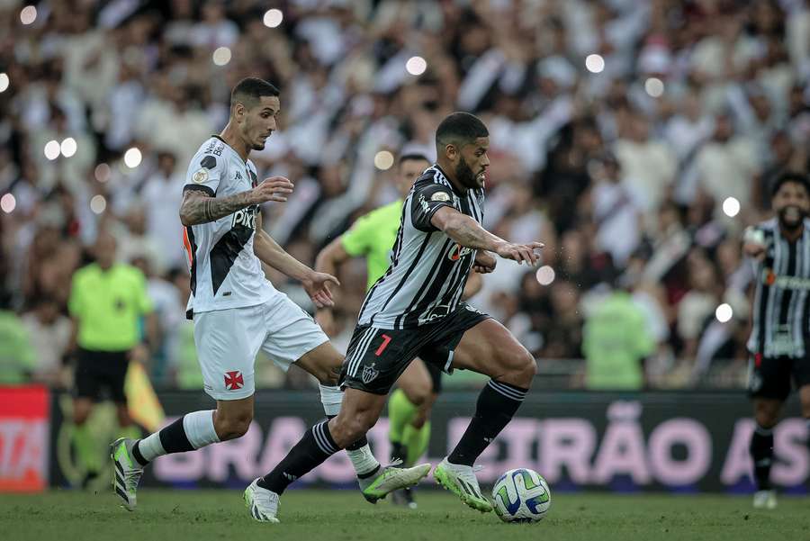 O Atlético-MG ficou preso na marcação do Vasco