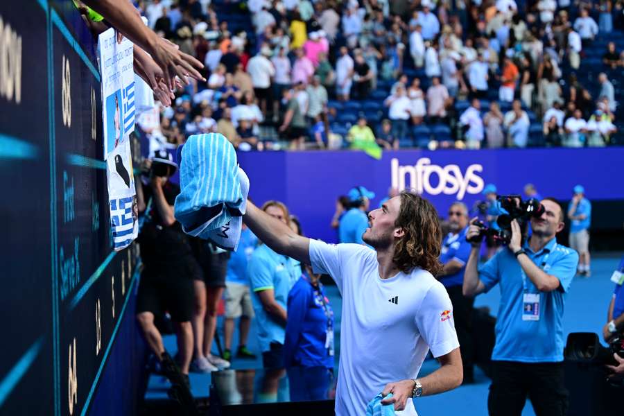 Stefanos Tsitsipas defeated Karen Khachanov in the other semi-final to setup a Djokovic final