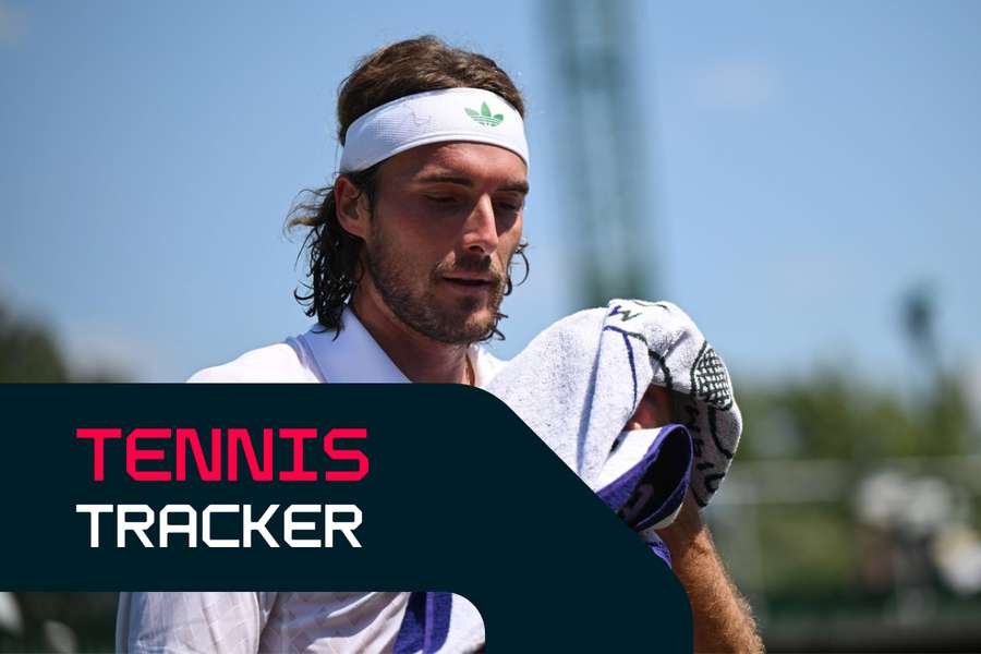 Tsitsipas is in action at the Hopman Cup