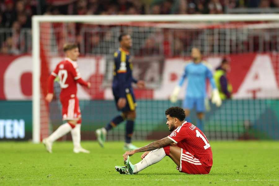 Luis Diaz a părăsit terenul după doar 22 de minute în duelul Bayern - Arsenal 2-2 din Liga Campionilor