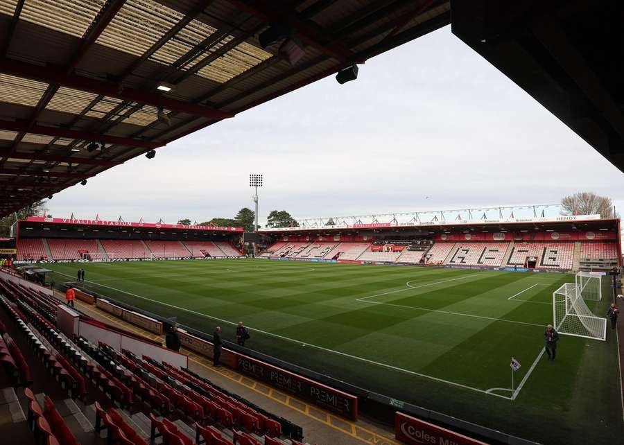 A general view of the Vitality Stadium