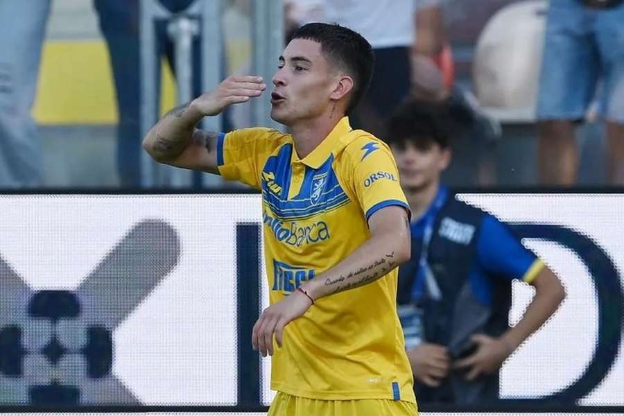 Matìas Soulé tem sido um dos destaques do Frosinone na Serie A