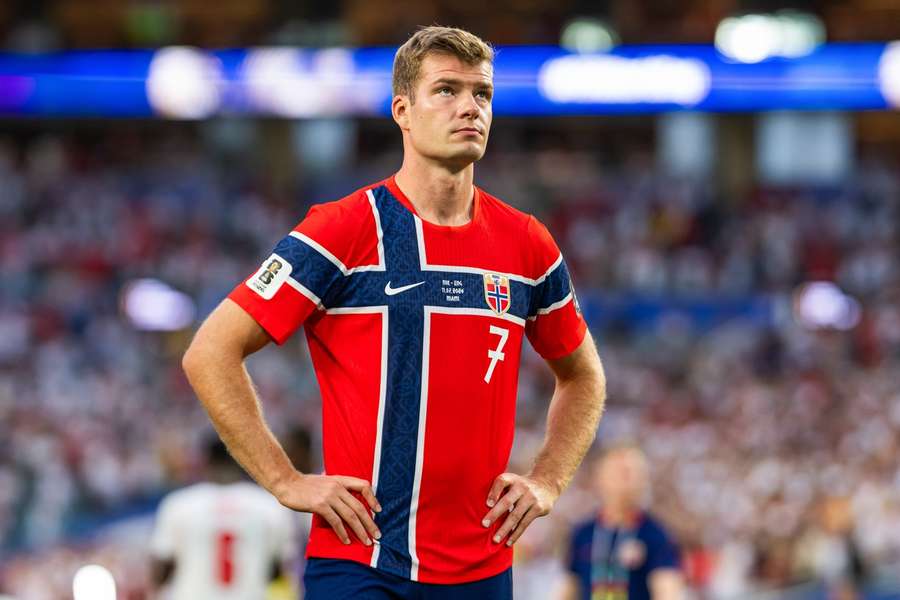Atletico Madrid and Norway striker Alexander Sorloth. Atletico Madrid and Norway striker Alexander Sorloth.