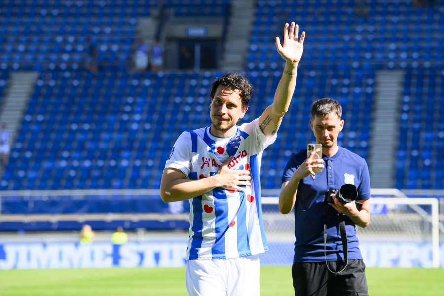 Thom Haye nam eind vorig seizoen afscheid van Heerenveen