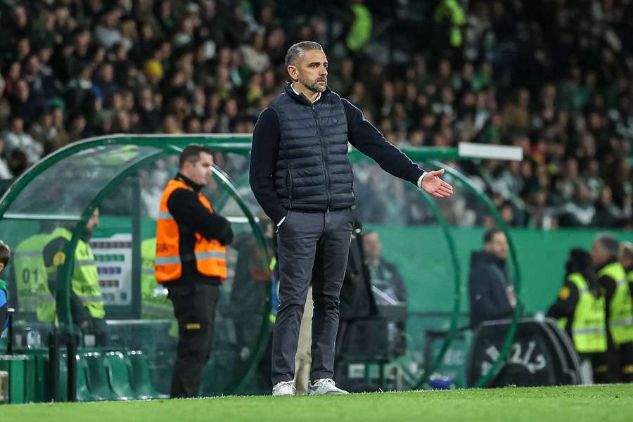 Rui Borges, treinador do Sporting