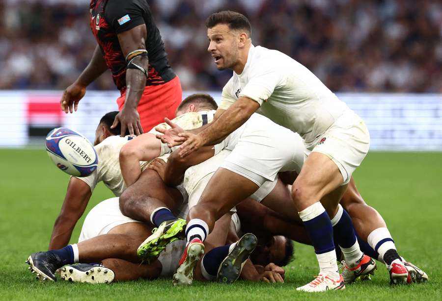 England's Danny Care in action