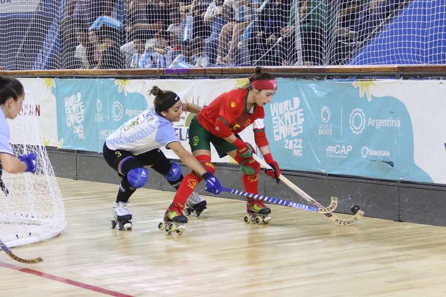 Portugal perde com a Argentina (1-5) nas meias-finais do Mundial de hóquei em patins feminino