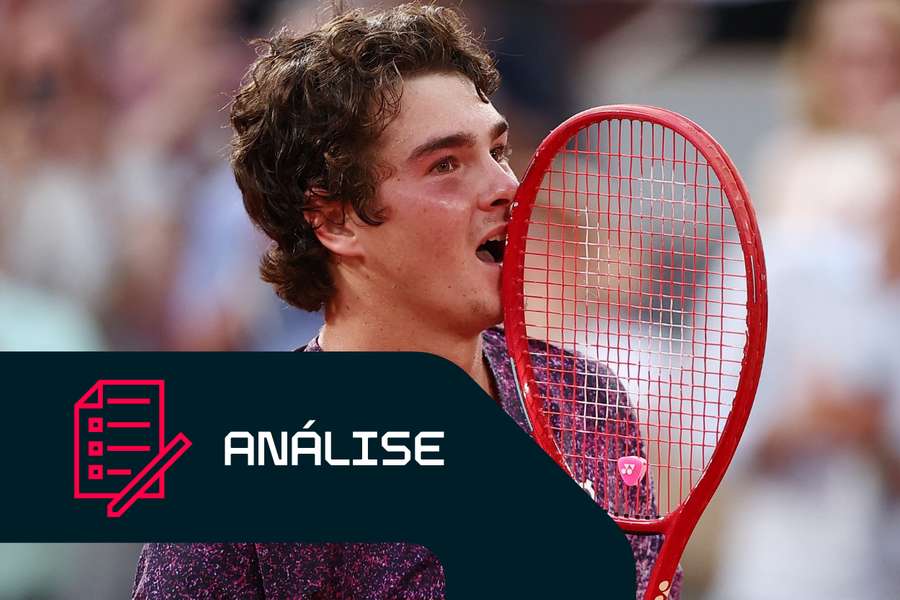 João Fonseca está a dar nas vistas em Roland Garros
