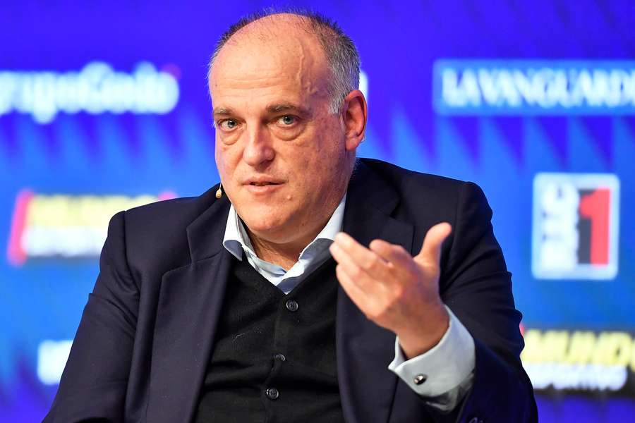 Javier Tebas, presidente de LaLiga