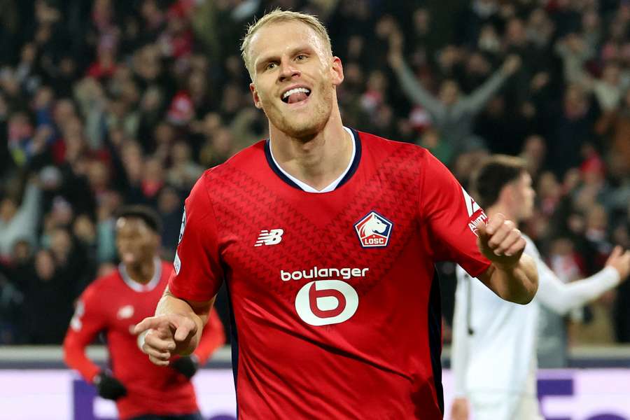 Mitchel Bakker marcó el 2º gol del Lille