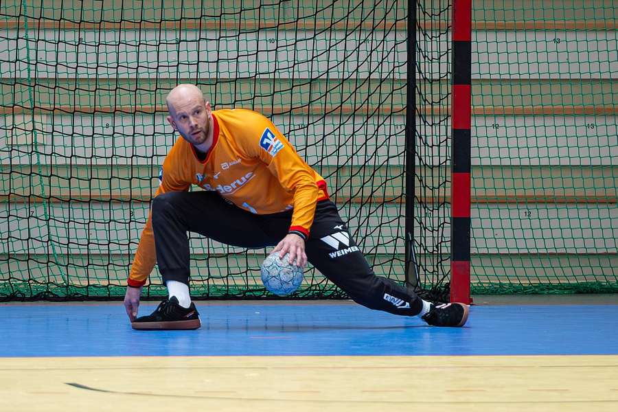 Bart Ravensbergen beim Testspiel gegen Coburg.