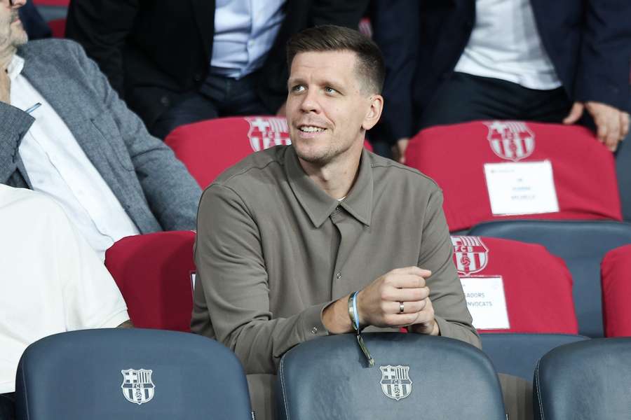 Szczesny was afgelopen dinsdag aanwezig bij FC Barcelona - BSC Young Boys