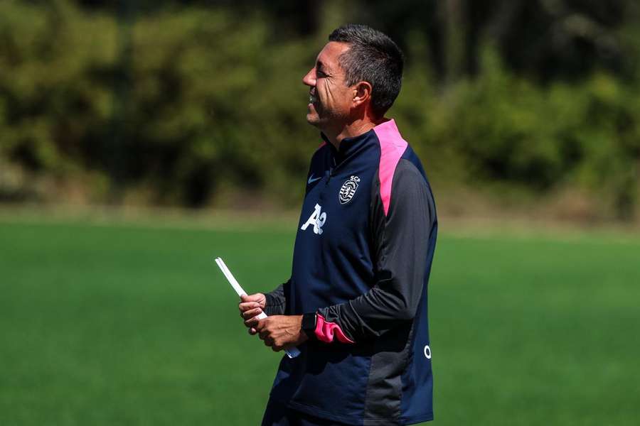 Micael Sequeira, treinador do Sporting