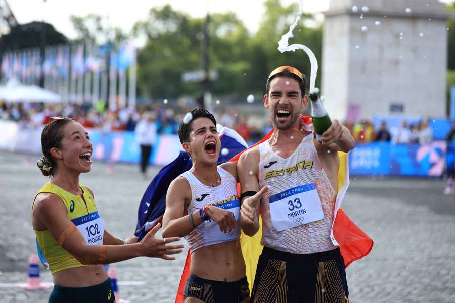 Álvaro Martín ganhou o ouro em Paris