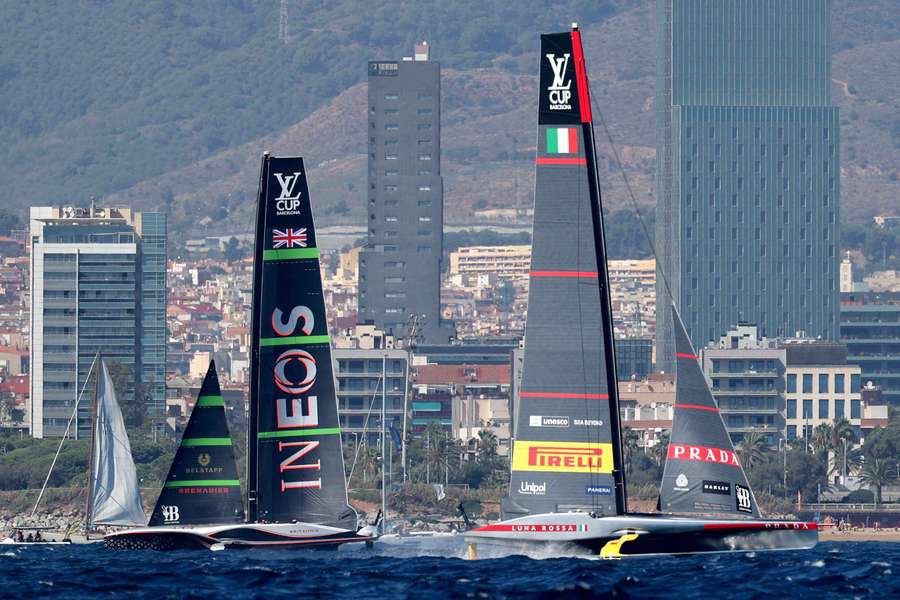 Finale Vuitton Cup: Luna Rossa rompe, va sotto ma poi pareggia 4-4