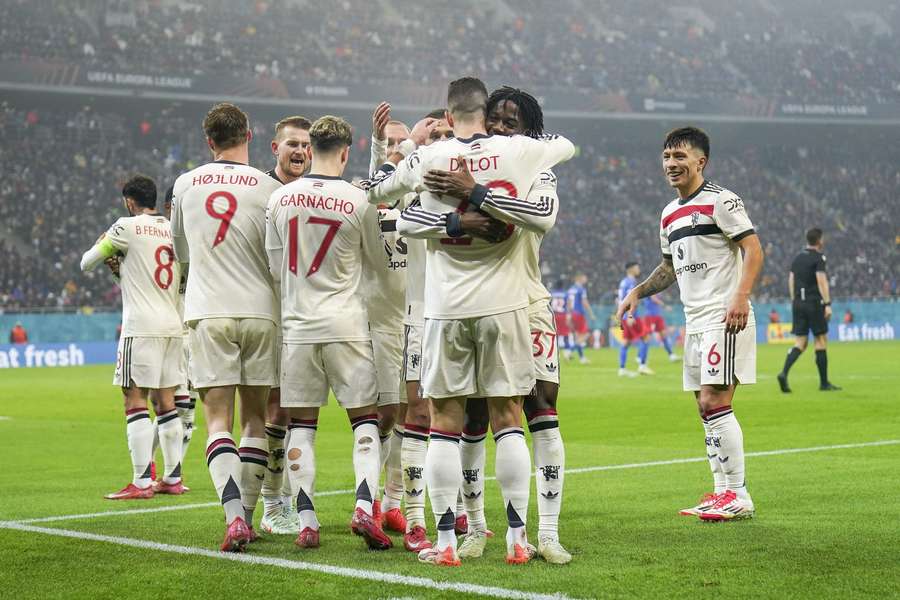 Man Utd will play either FCSB or Lyon in the quarter-finals if they progress past the last 16