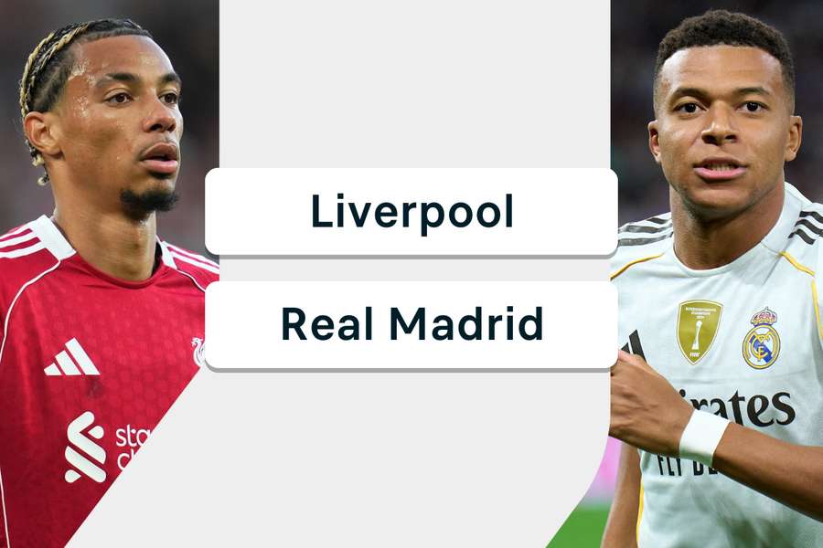 Liverpool x Real Madrid Liverpool x Real Madrid