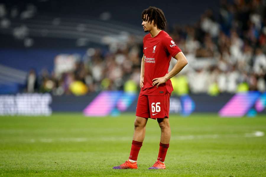 Trent Alexander-Arnold a fost mutat mai mult în interior de către antrenorul său de la Liverpool, Jurgen Klopp