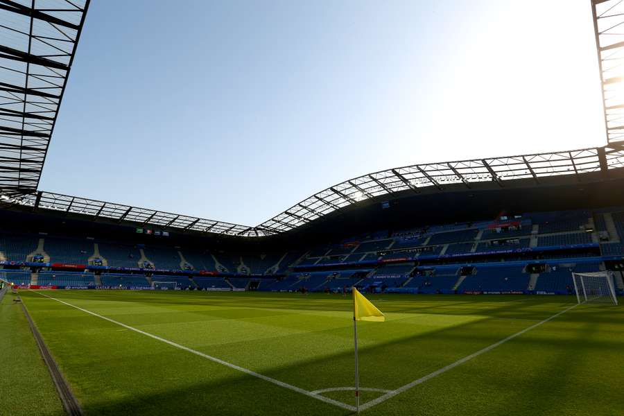 A general view of Le Havre's stadium