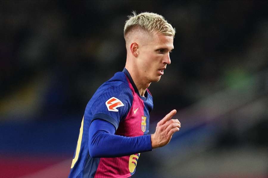 Dani Olmo könnte schon wieder vor dem Abflug sein.