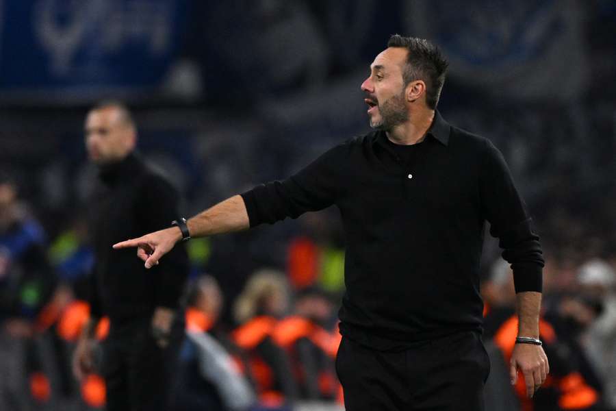De Zerbi en Ligue des champions.