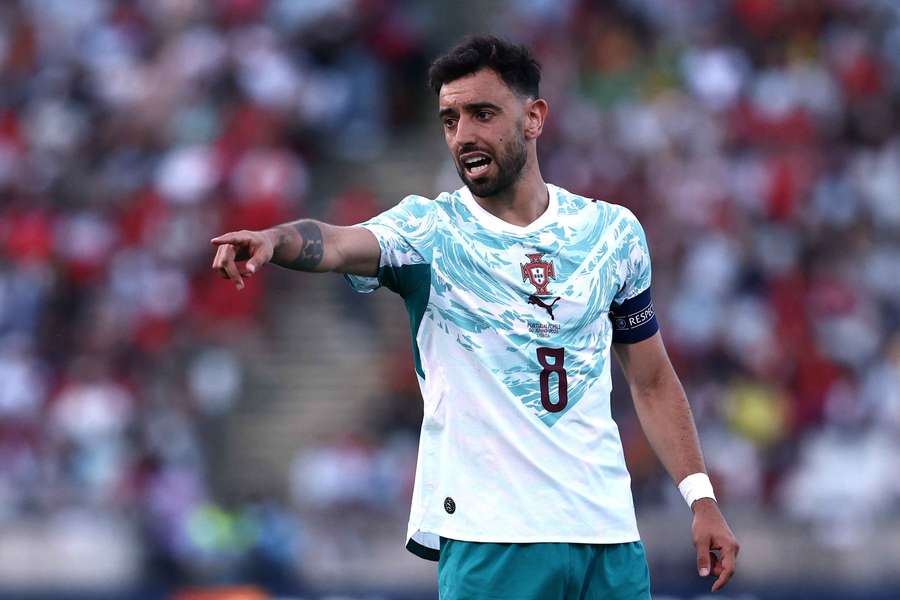 Bruno Fernandes ao serviço de Portugal Bruno Fernandes ao serviço de Portugal