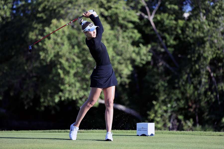 Korda in action in Mexico