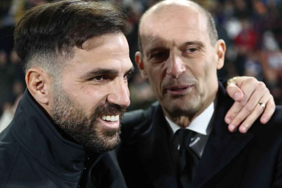 Fabregas e Allegri tornano a sfidarsi dopo i battibecchi della passata stagione