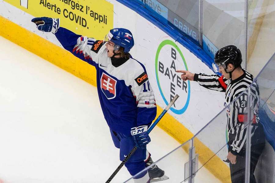 Myklucha v drese Slovenska.
