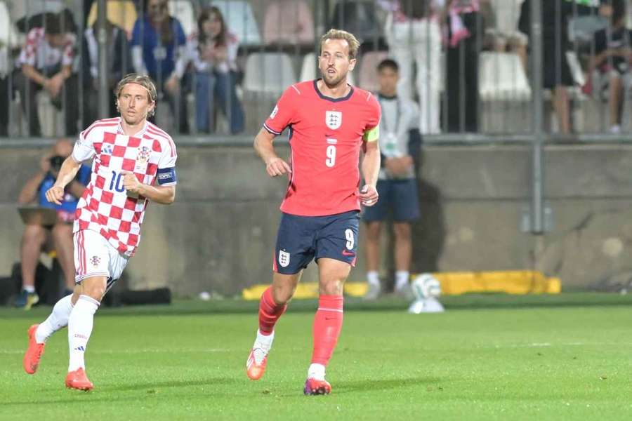 Luka Modric și Harry Kane Luka Modric și Harry Kane