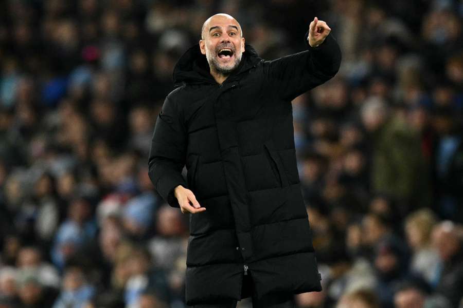 Guardiola, entrenador del Manchester City