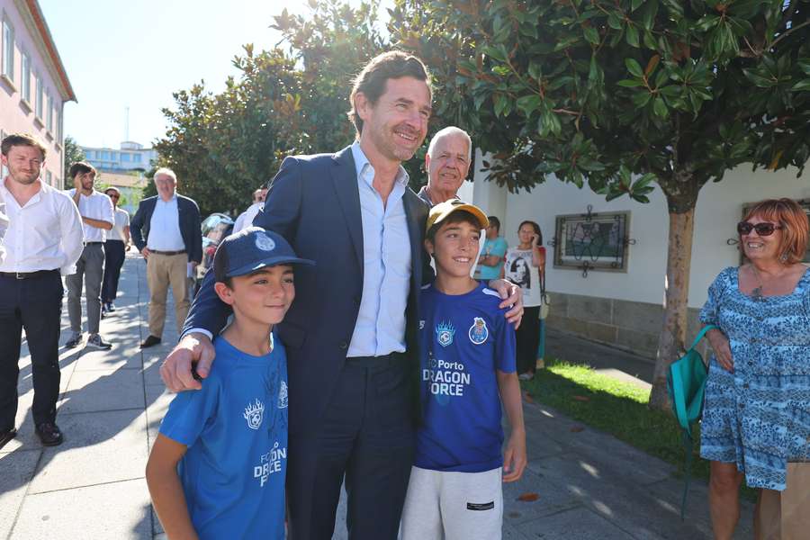 André Villas-Boas, presidente do FC Porto, em Ponte da Barca