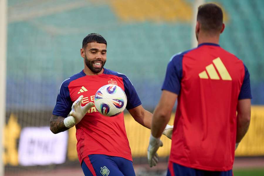 David Raya, portero español