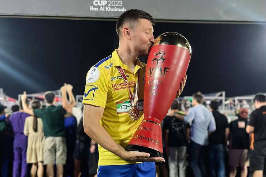 Vlad Mocanu, campion mondial cu România la minifotbal