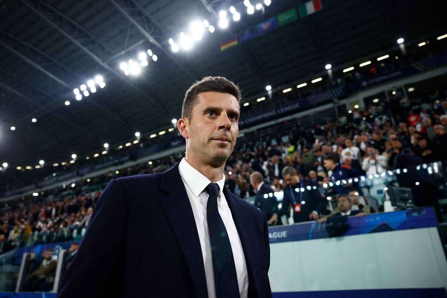 Thiago Motta before a Juventus match