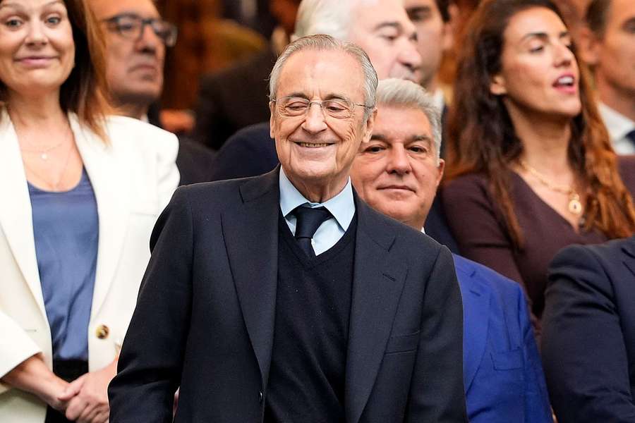 Florentino Pérez, prezident Realu Madrid. Florentino Pérez, prezident Realu Madrid.