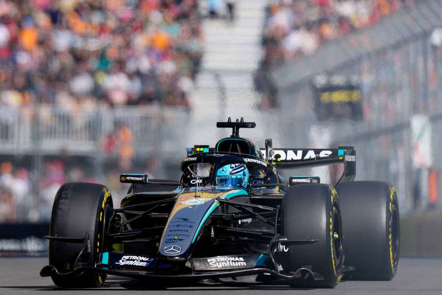 La Mercedes di George Russell