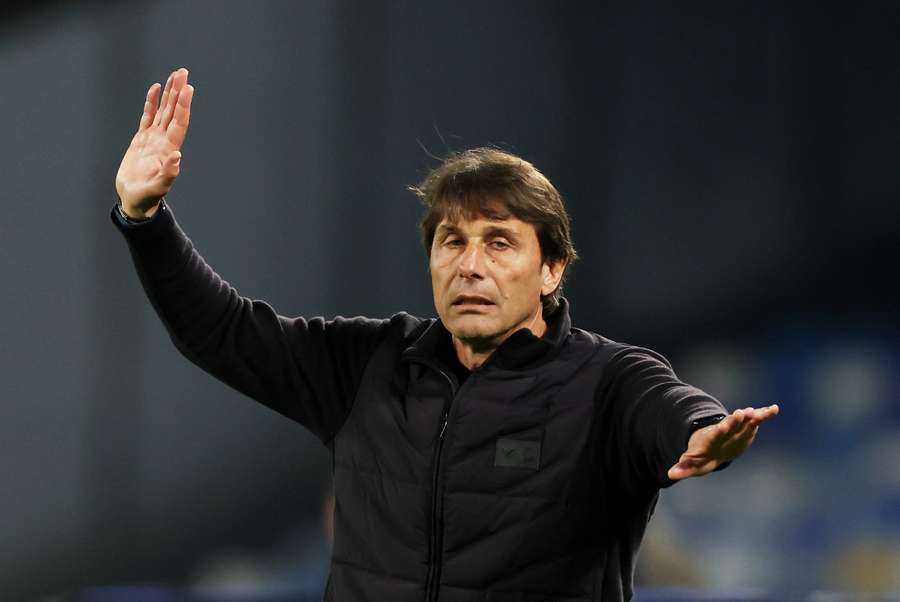 Antonio Conte avec le Napoli.