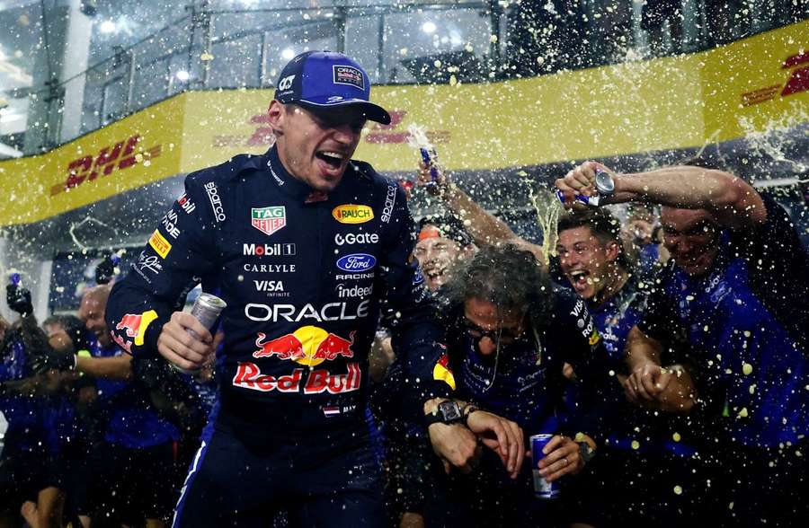 Verstappen jubelte nicht nur
