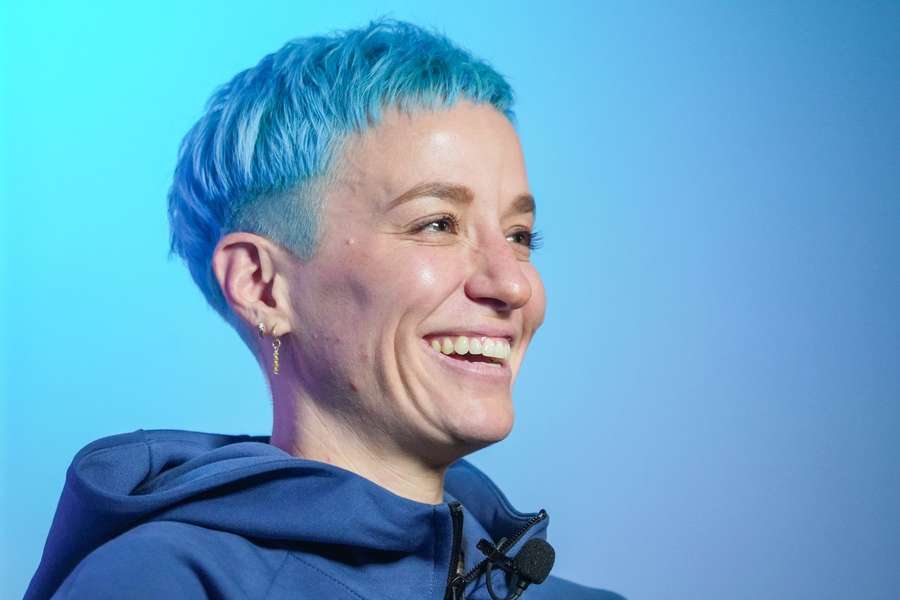 Die zweifache Weltmeisterin Megan Rapinoe