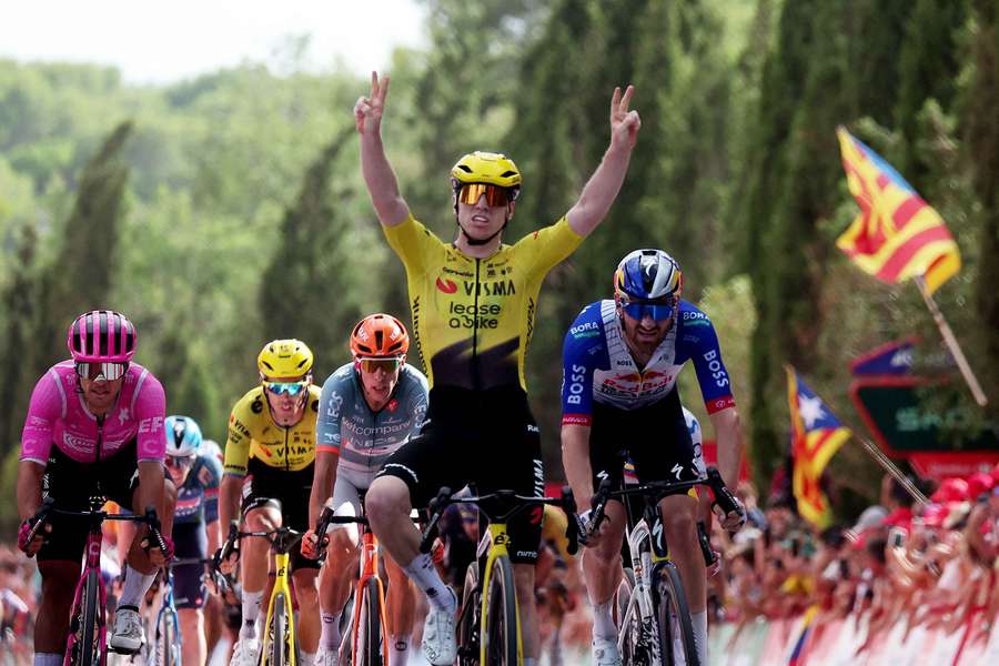 Marco Brenner esteve imparável e conquistou a 14.º etapa da Vuelta