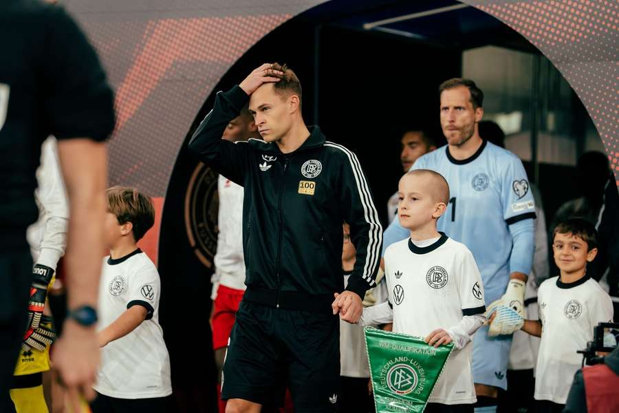 DFB-Kapitän Joshua Kimmich beim Länderspiel gegen Luxemburg