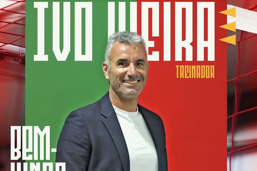 Ivo Vieira oficializado no comando técnico do Marítimo