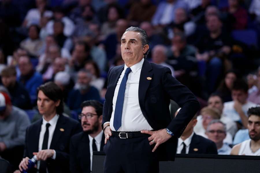 Sergio Scariolo, entrenador del Real Madrid