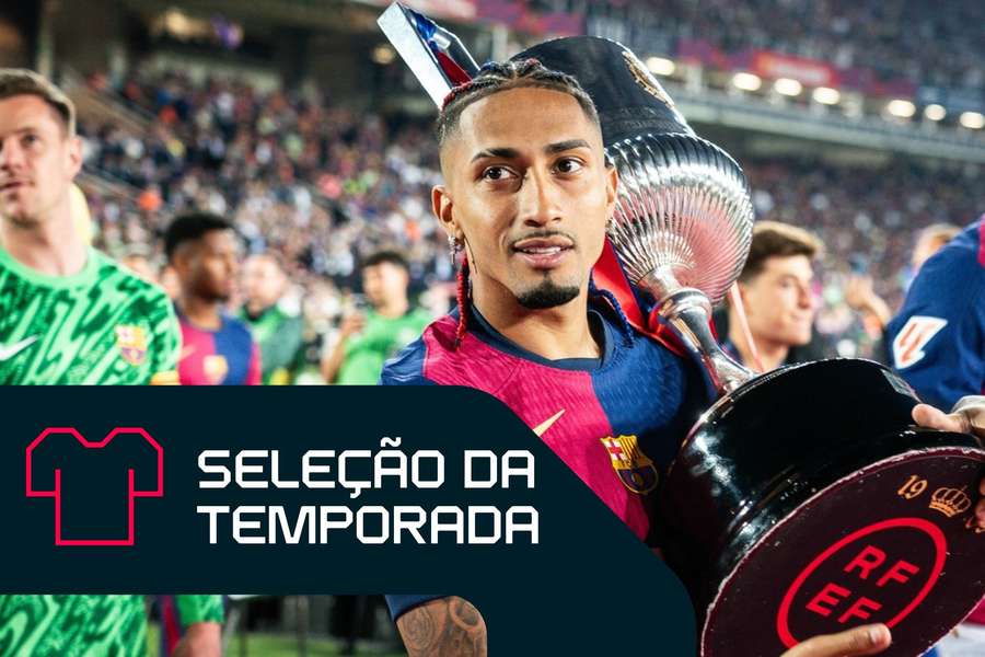 Raphinha foi o craque brasileiro no futebol europeu em 2024/25 Raphinha foi o craque brasileiro no futebol europeu em 2024/25