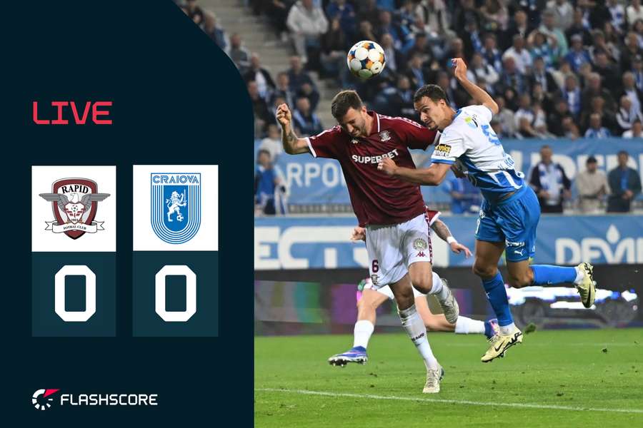 LIVE Superliga Rapid - Universitatea Craiova