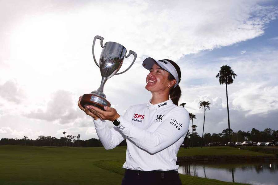 Green celebrates another win