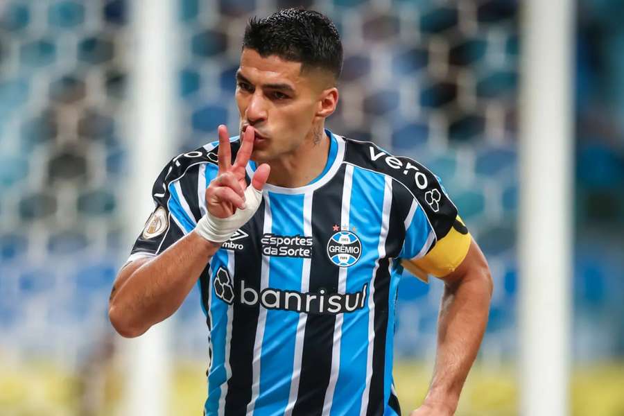 Luís Suárez deixou o Grêmio em 2023 Luís Suárez deixou o Grêmio em 2023